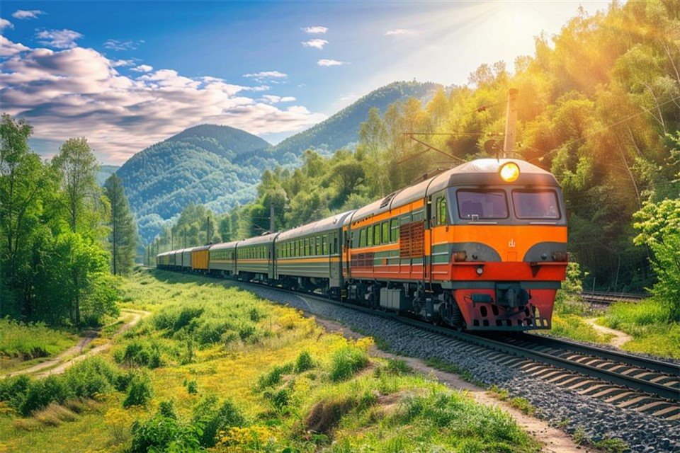 Railway Railroad Express til annarra landa